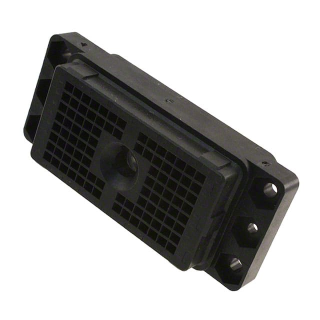 DL2-96R CONN HOUSING 96POS BLACK PNL MNT