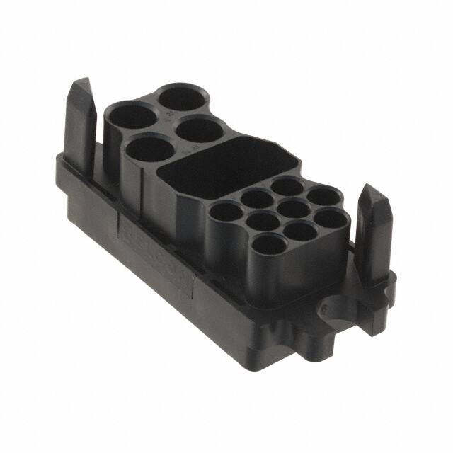 1648163-1 CONN PLUG HSG DRAWER 37POS BLK