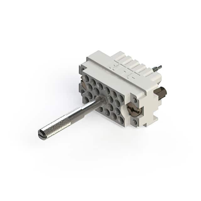 516-020-000-401 CONN HSG RACK & PANEL 20POS GRY