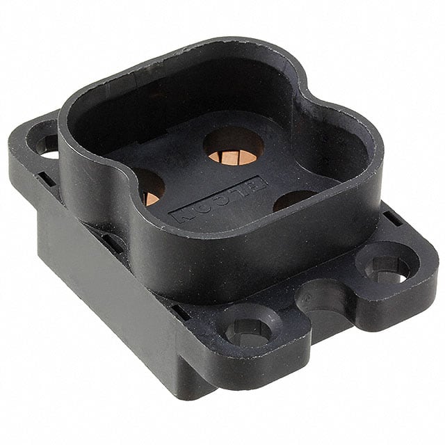 1648548-1 CONN PLUG HSG DRAWER 4POS BLK