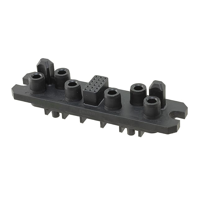 6651810-1 CONN RCPT HSG DRAWER 24POS BLK