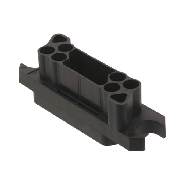 1648112-1 CONN PLG HSG MINI-DRAWER 22P BLK