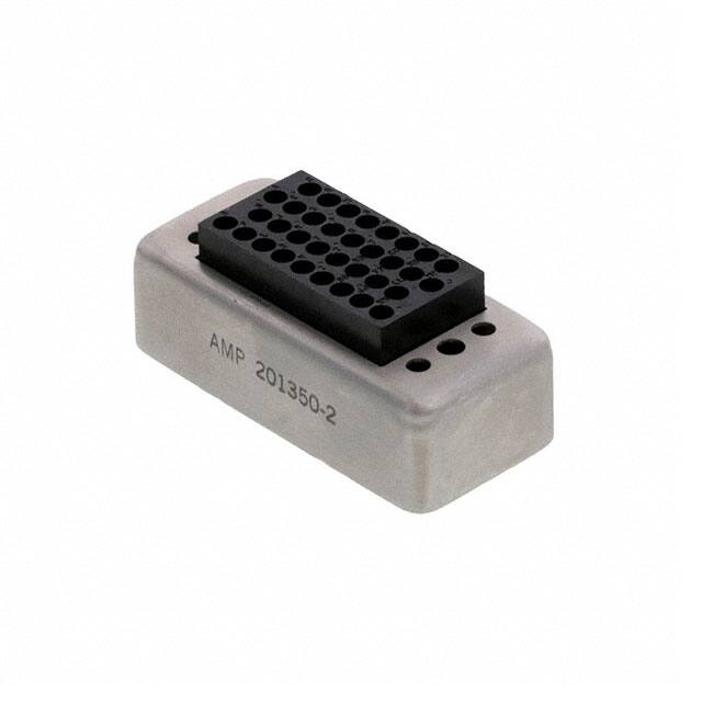 213624-1 CONN 34POS BLACK PNL MNT
