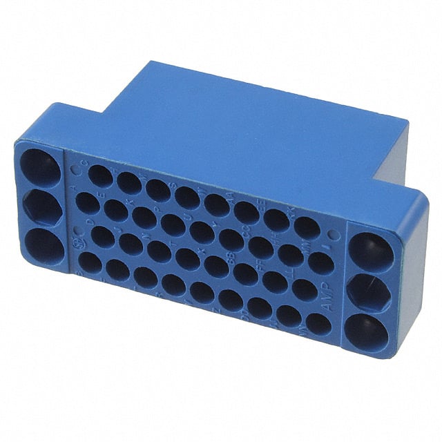 201357-3 CONN 34POS BLUE PNL MNT