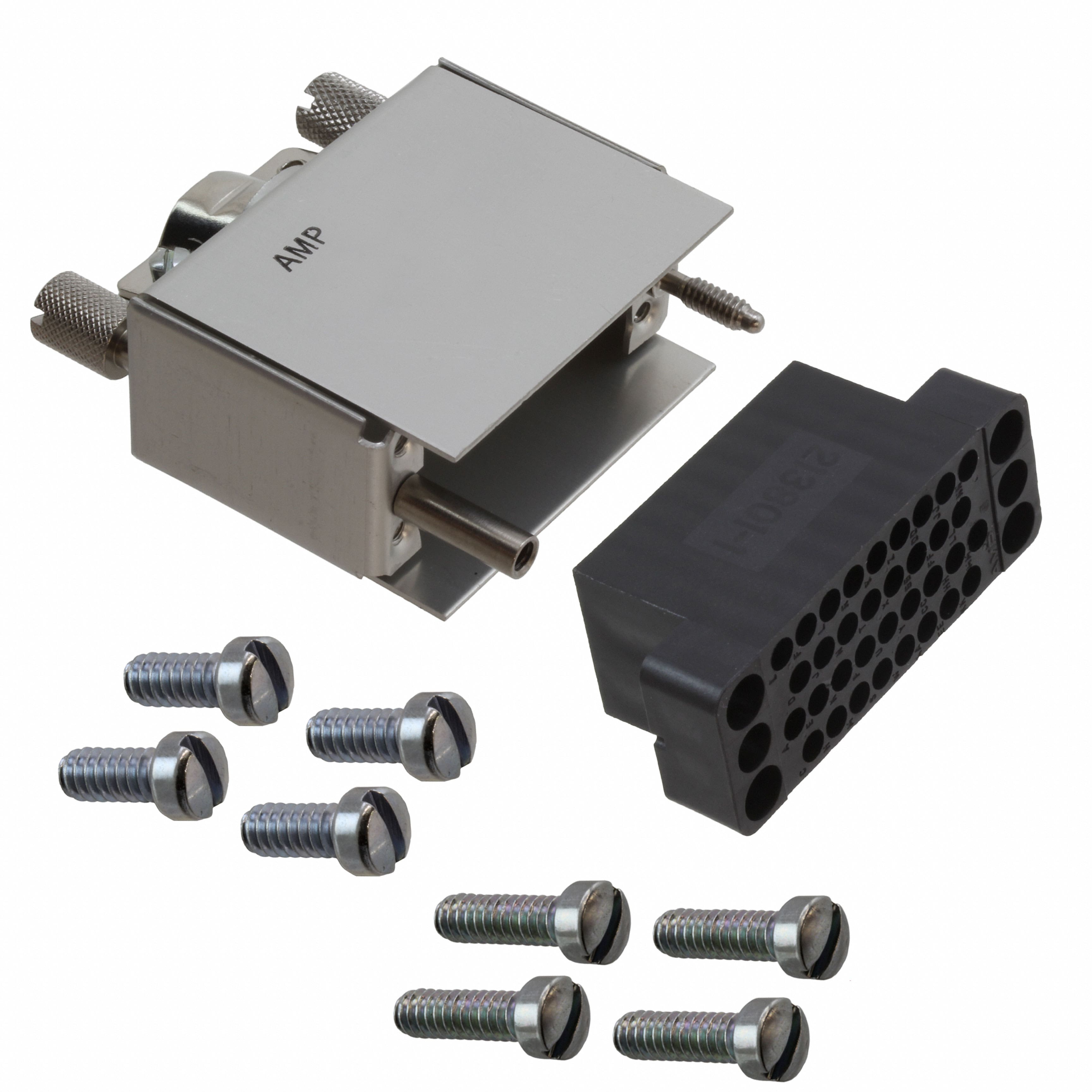 213931-2 CONN 34POS BLACK IN-LINE