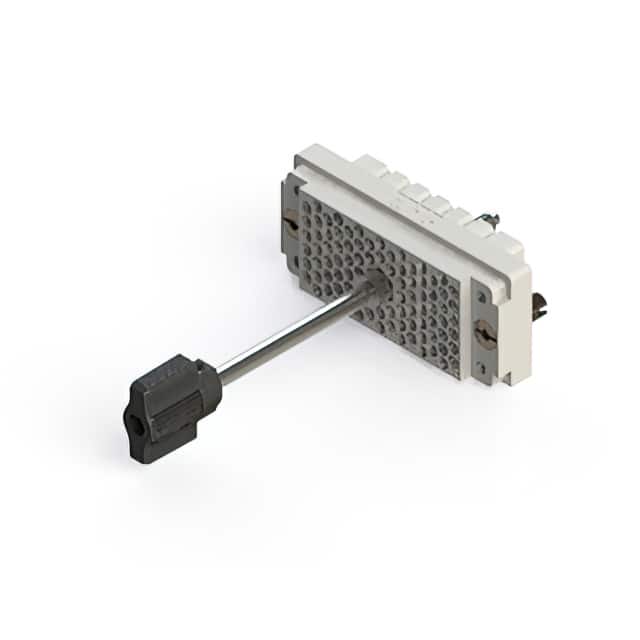 516-090-000-401 CONN HSG RACK & PANEL 90POS GRY
