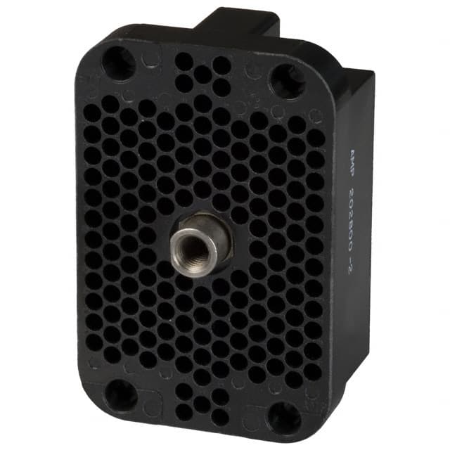 202800-2 CONN 160POS BLACK PNL MNT