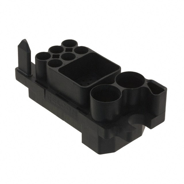 1648151-1 CONN PLUG HSG DRAWER 40POS BLK