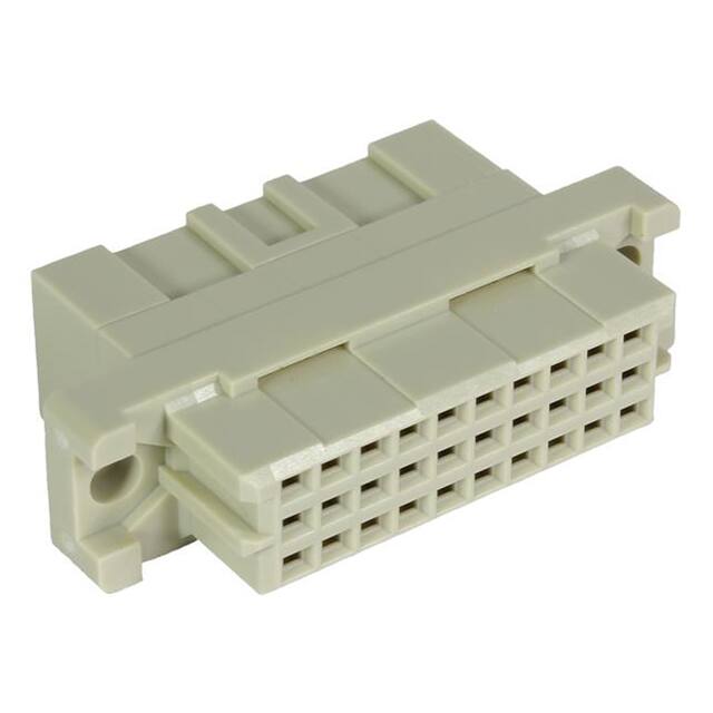 09250303214 CONN RCPT HSG DIN 41612 30P GRY