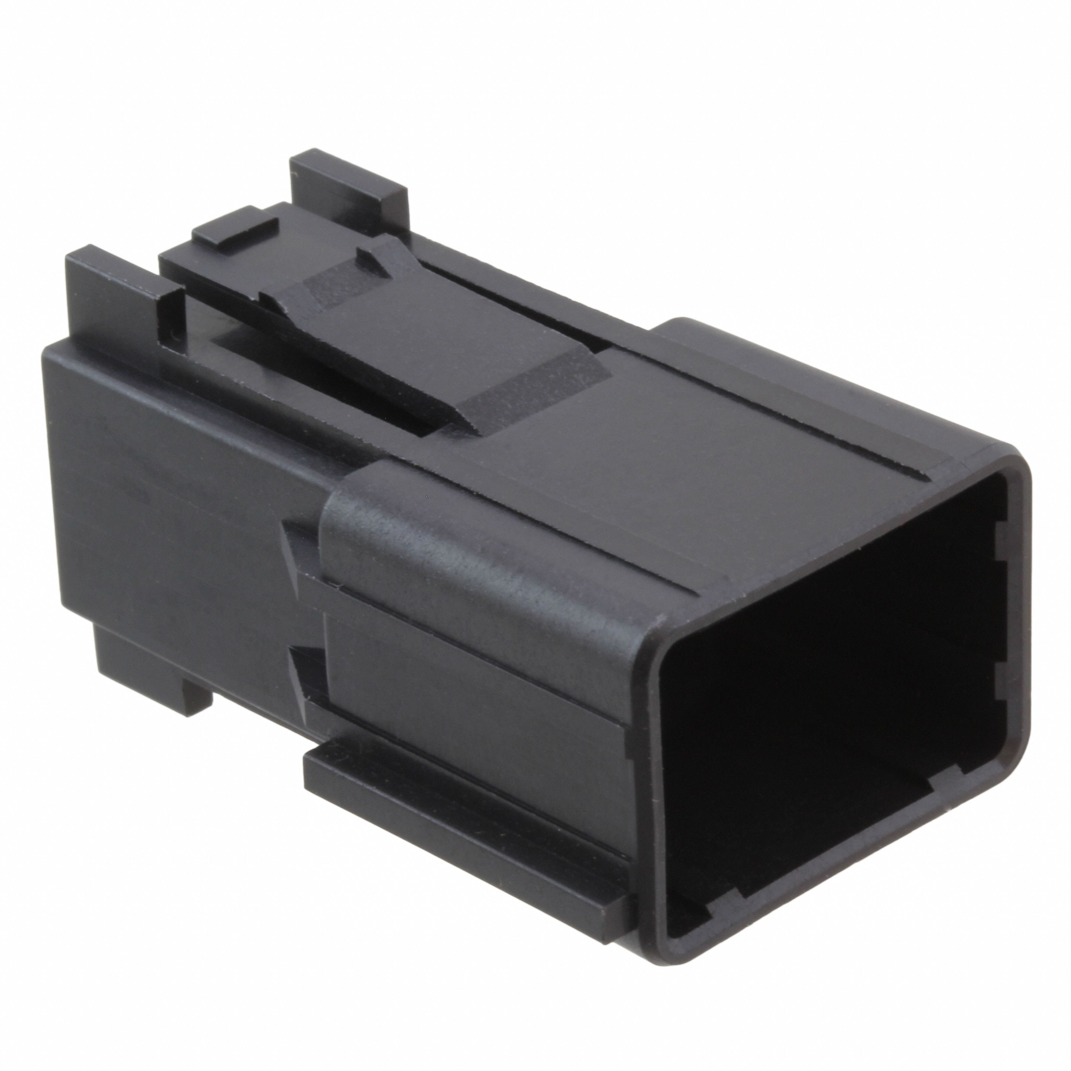 DW3P012A CONN RCPT HSG 12POS BLK IN-LINE
