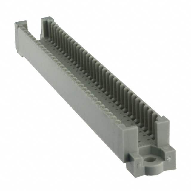 DIN-096SH-457-Q CONN SHROUD BACKPLANE 96POS GRY