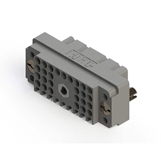 519-036-000-402 CONN HSG RACK & PANEL 36POS GRY