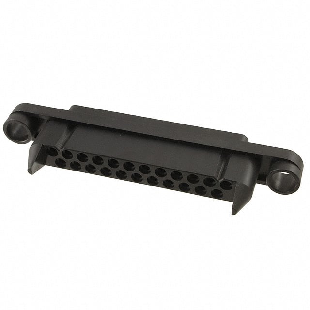 213766-1 CONN RCPT HSG DRAWER 23POS BLK