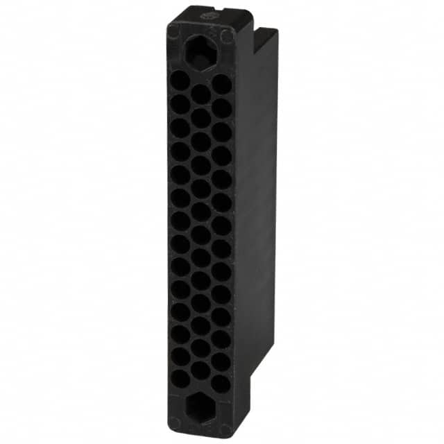 201302-1 CONN 41POS BLACK PNL MNT