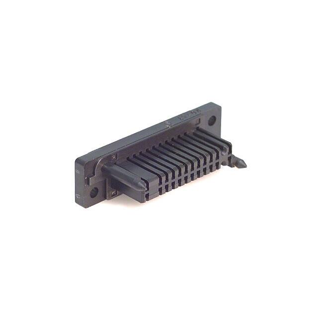 QR/P4-24P-C(01) CONN PLUG HSG RACK & PNL 24P BLK