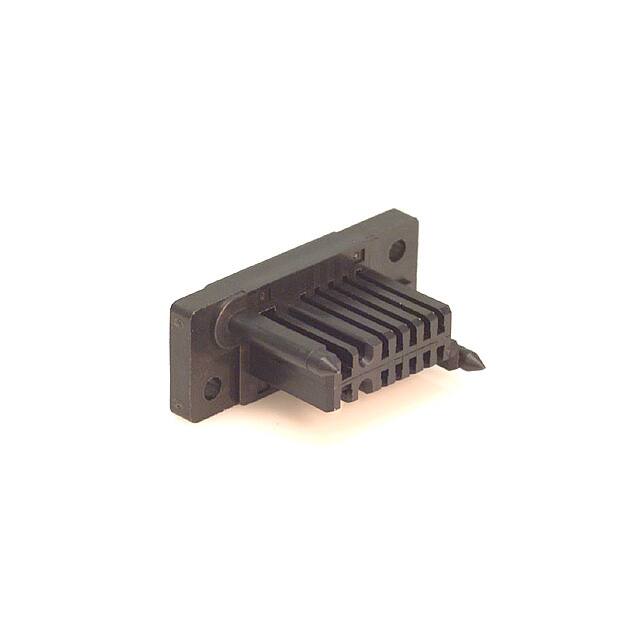 QR/P6-12P-C(01) CONN PLUG HSG RACK & PNL 12P BLK