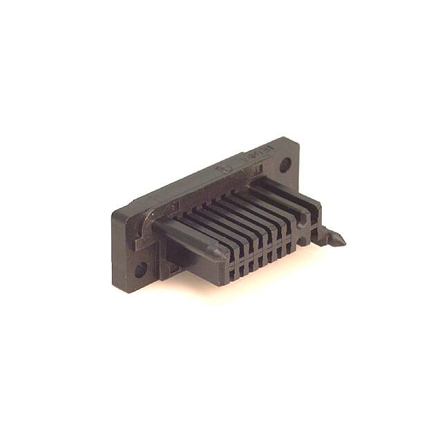 QR/P6-16P-C(01) CONN PLUG HSG RACK & PNL 16P BLK