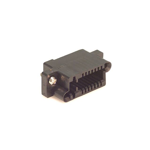 QR/P6-16S-C(01) CONN RCPT HSG RACK & PNL 16P BLK