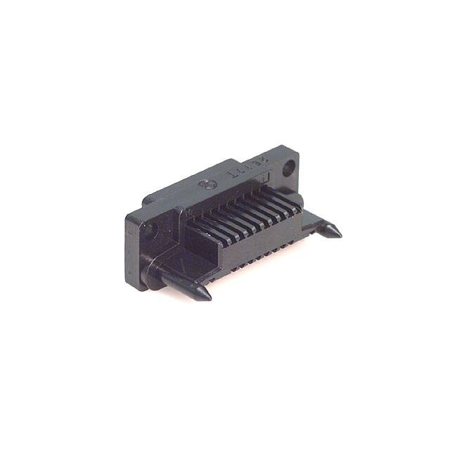 QR/P8-20P-C(01) CONN PLUG HSG RACK & PNL 20P BLK