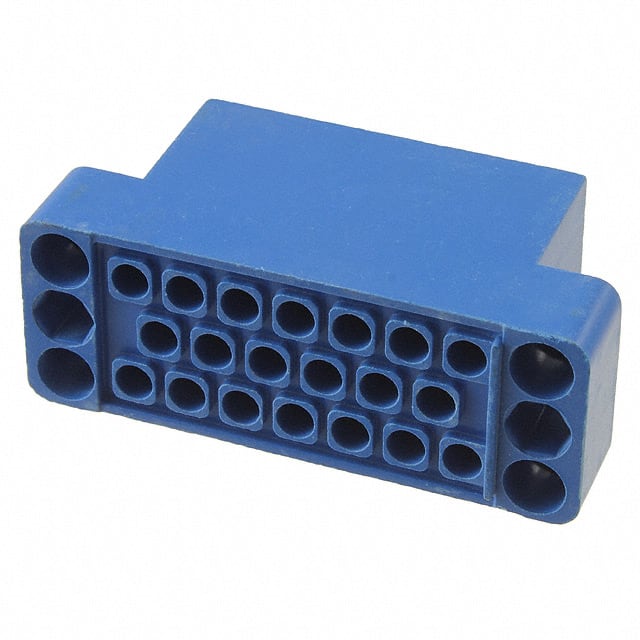 203908-2 CONN 20POS BLUE PNL MNT