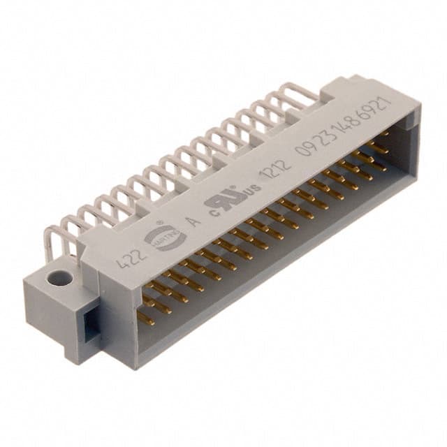 09231486921 CONN DIN HDR 48POS PCB RA GOLD