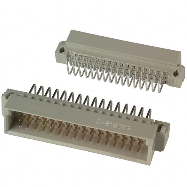 5650478-5 CONN DIN PLUG 48POS PCB RA GOLD