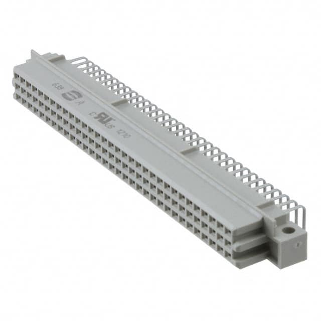 09732966801 CONN DIN RCPT 96POS PCB RA
