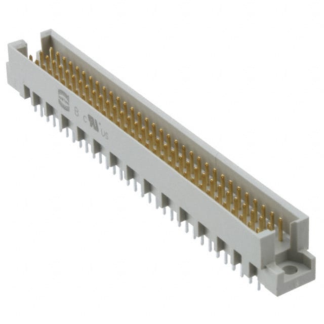 09731966903 CONN DIN HDR 96POS PNL MNT GOLD