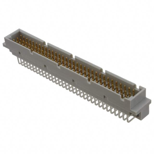 DIN-096CPC-SR1-KR CONN DIN PLUG 96POS PCB RA GOLD