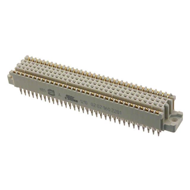 02021602201 CONN DIN RCPT 160POS PCB