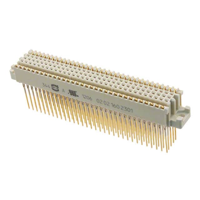 02021602013 CONN DIN RCPT 160POS PCB GOLD