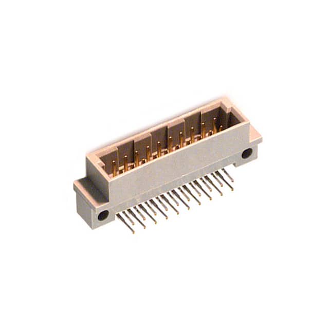 PCN10-20P-2.54DS CONN DIN HDR 20POS PCB RA GOLD