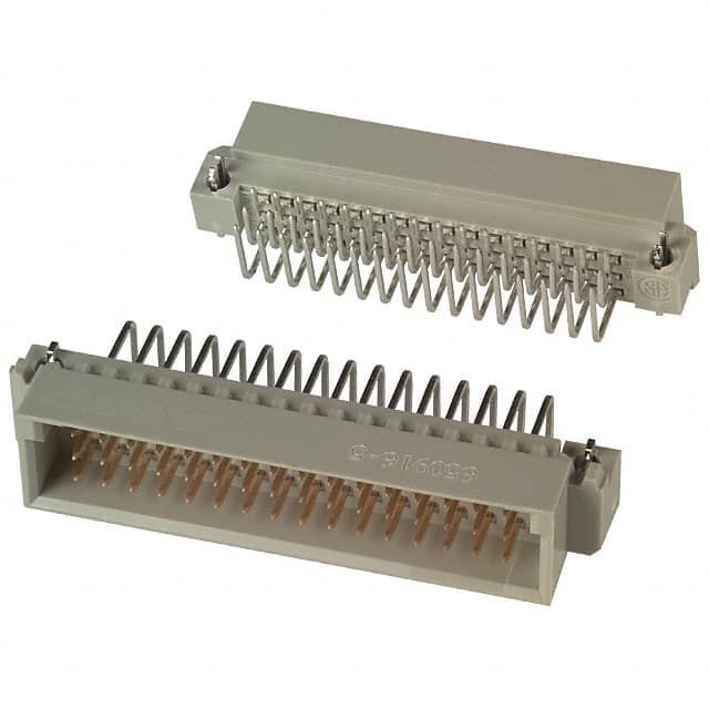 5650916-5 CONN DIN PLUG 48POS PCB RA GOLD