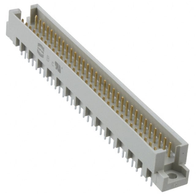 09731646903 CONN DIN HDR 96POS PNL MNT GOLD