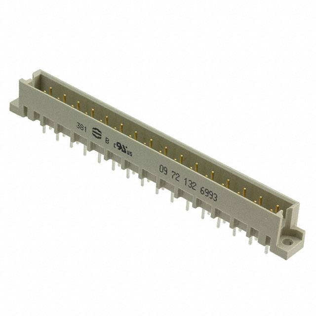09721326993 CONN DIN HDR 64POS PCB GOLD