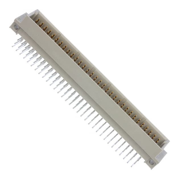 9-1393644-1 CONN DIN PLUG 96POS PCB RA GOLD