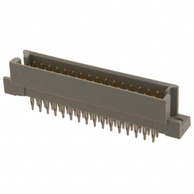 09271326904 CONN DIN HDR 32POS PNL MNT GOLD