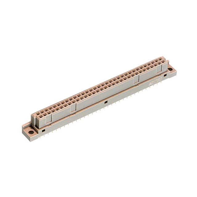 PCN10-64S-2.54DSA(72) CONN DIN RCPT 64POS PCB GOLD