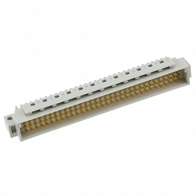 09036962921 CONN DIN HDR 96POS PCB RA GOLD