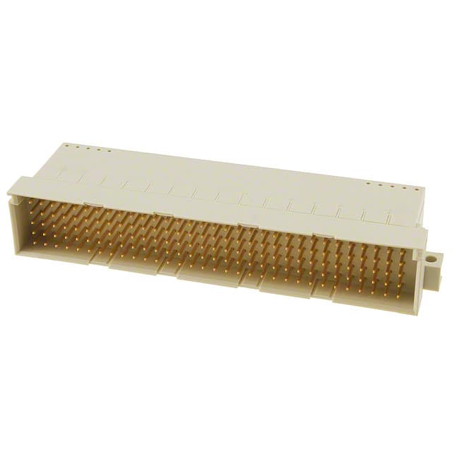 106740-4 CONN DIN PLUG 160POS PCB RA GOLD