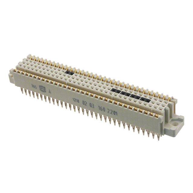 02031602201 CONN DIN RCPT 160POS PCB