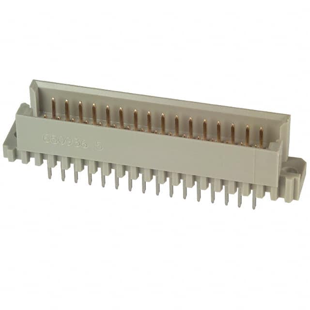 650936-5 CONN DIN PLUG 48POS PCB GOLD