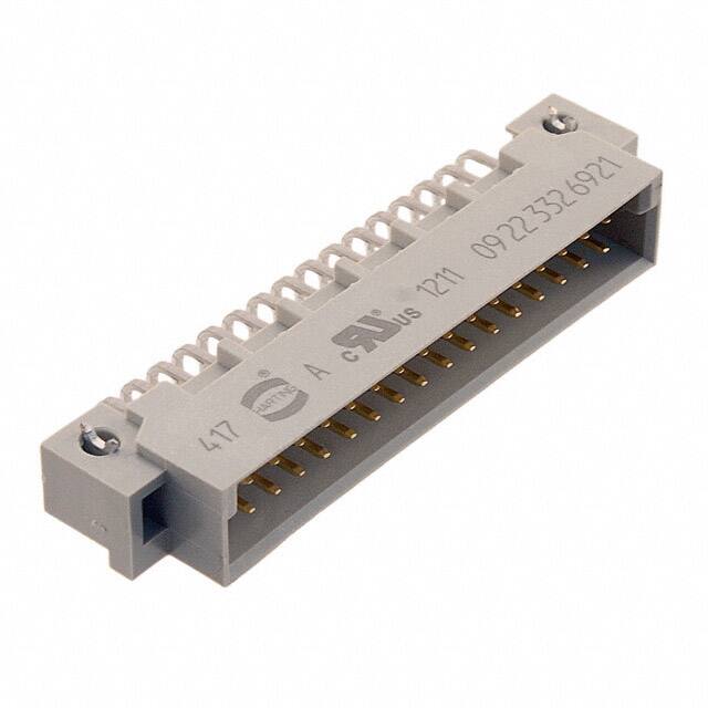 09223326921 CONN DIN HDR 32POS PCB RA GOLD