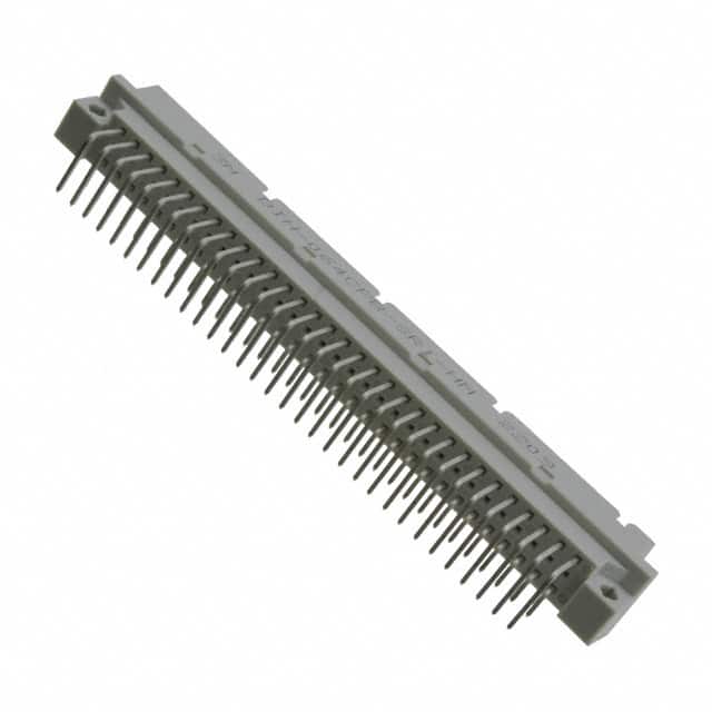 DIN-064CPB-SR1-HM CONN DIN PLUG 96POS PCB RA GOLD