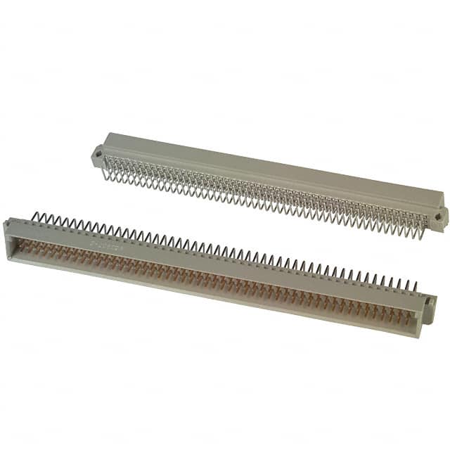 5650907-5 CONN DIN PLUG 150POS PCB RA GOLD