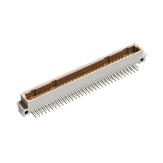 PCN10A-64P-2.54DS(72) CONN DIN HDR 64POS PCB RA GOLD