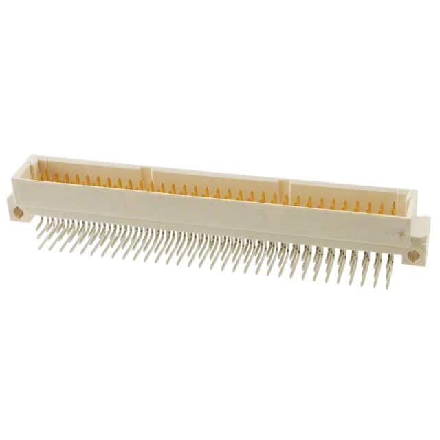 5536437-4 CONN DIN PLUG 96POS PCB RA GOLD