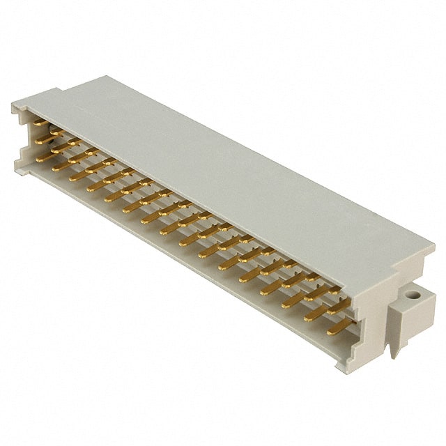 2-164045-8 CONN DIN PLUG 48POS PCB RA GOLD