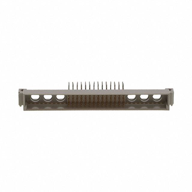 148413-5 CONN DIN PLUG 48POS PCB RA GOLD