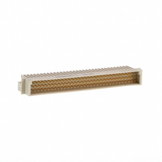 215605-1 CONN DIN PLUG 96POS PCB RA GOLD